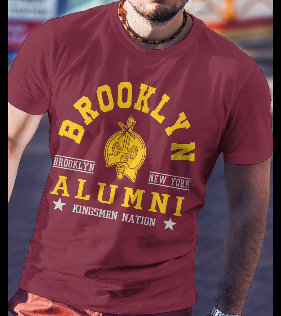 Brooklyn New York Alumni Kingsmen Nation T-Shirt