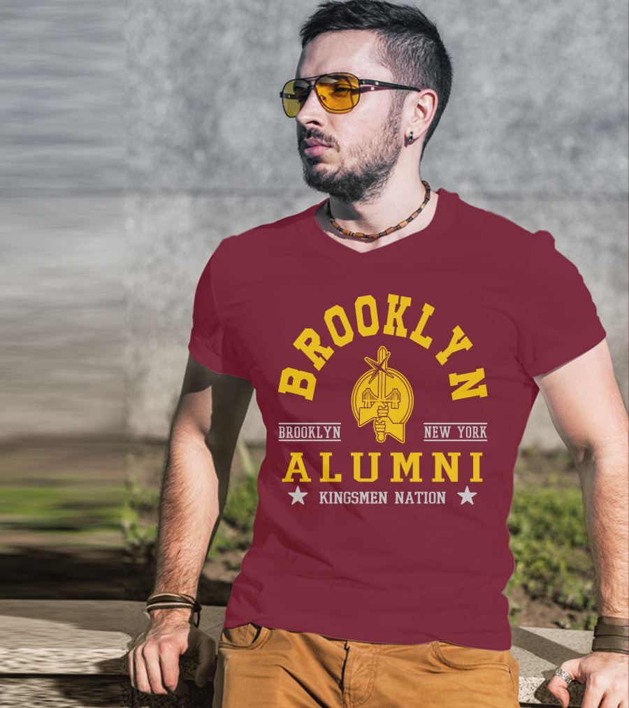 Brooklyn New York Alumni Kingsmen Nation T-Shirt