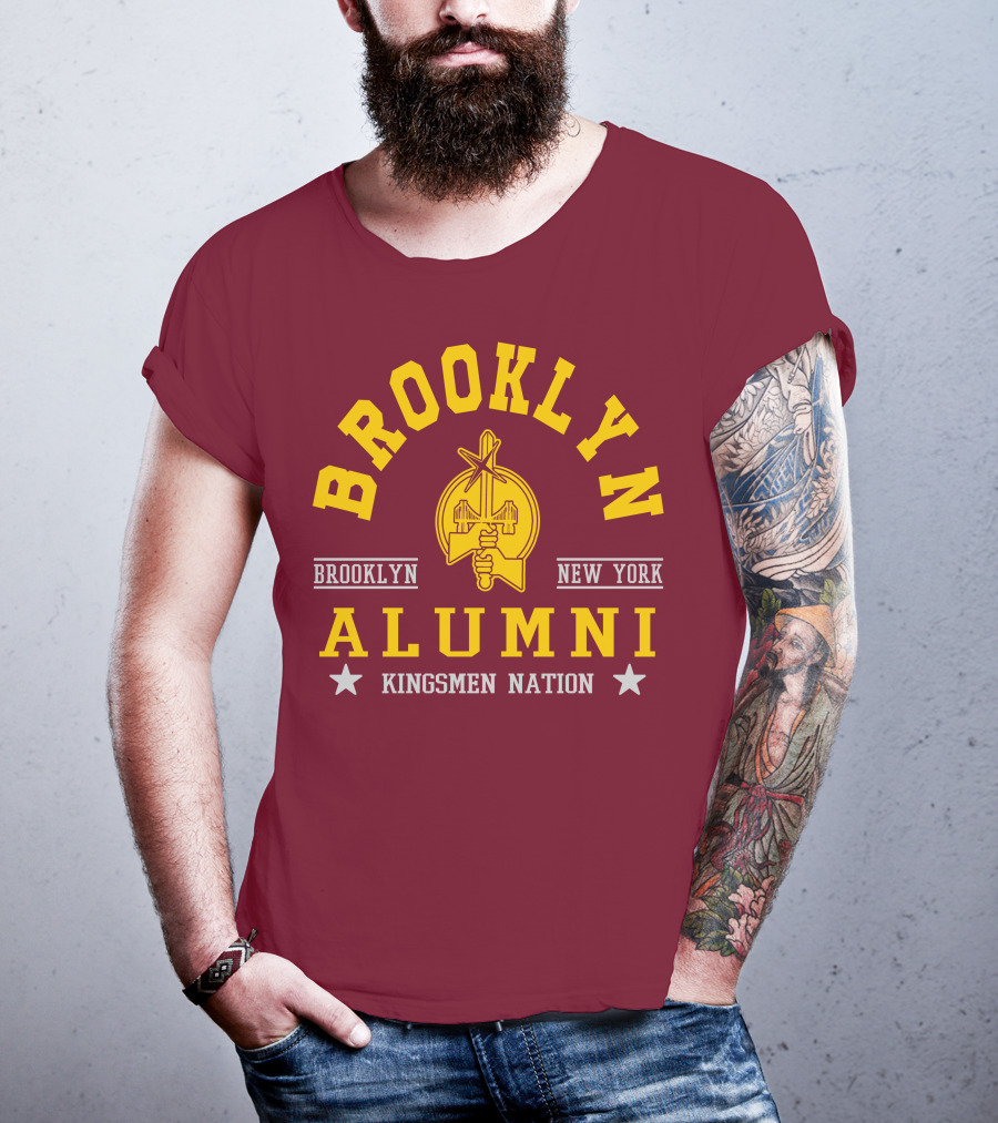 Brooklyn New York Alumni Kingsmen Nation T-Shirt