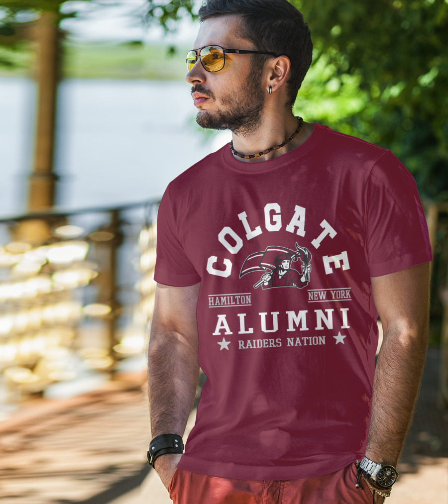 Colgate Alumni Raiders Nation Hamilton New York T-Shirt