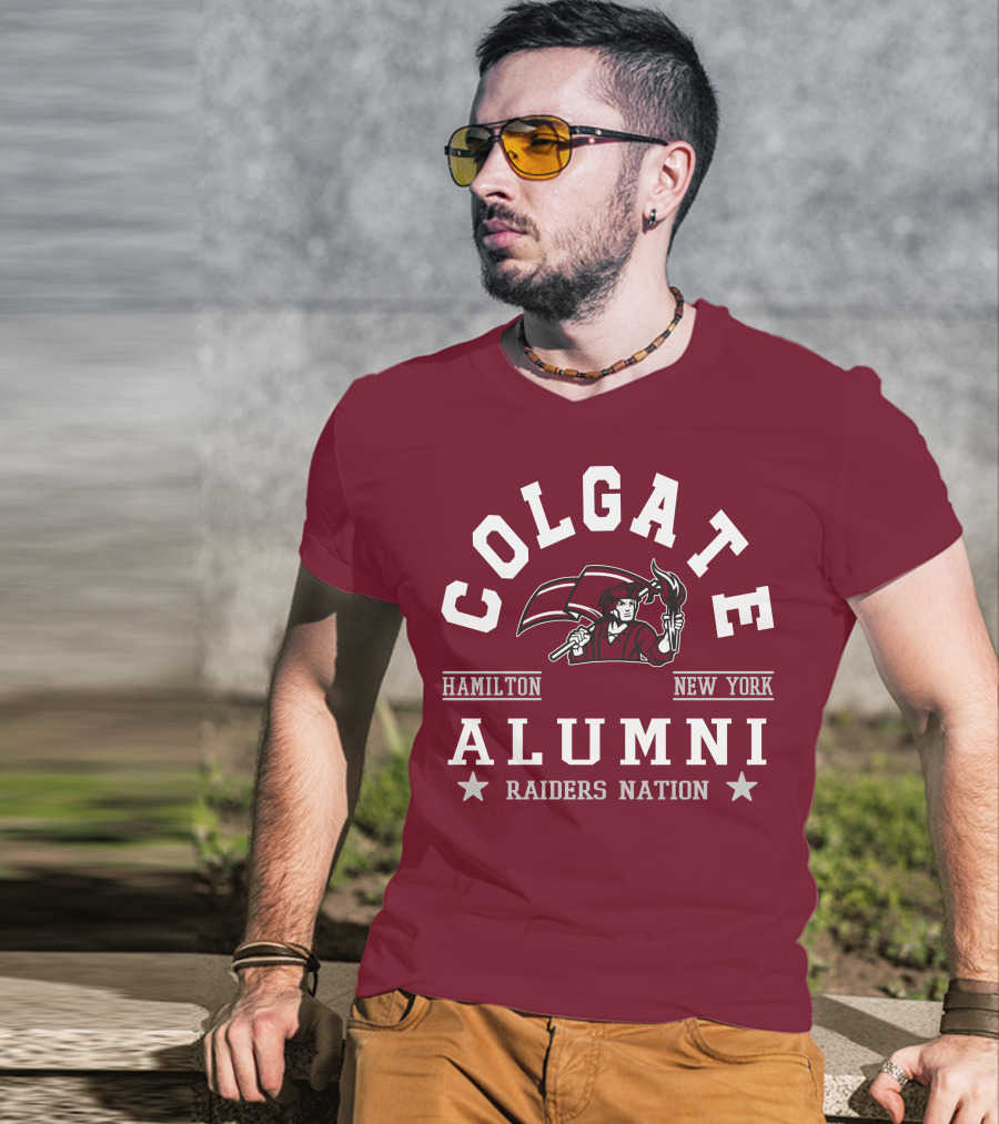 Colgate Alumni Raiders Nation Hamilton New York T-Shirt