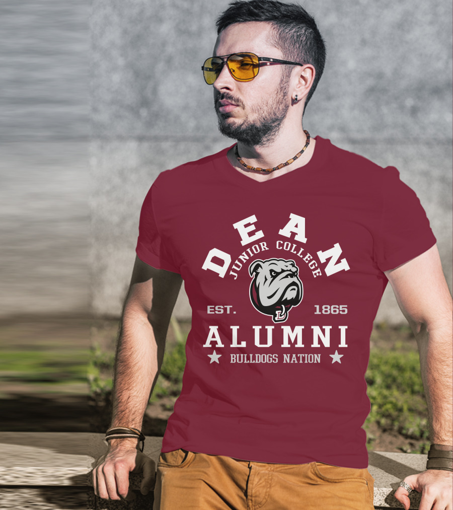 Dean Junior College Alumni Bulldogs Nation Est. 1865 T-Shirt