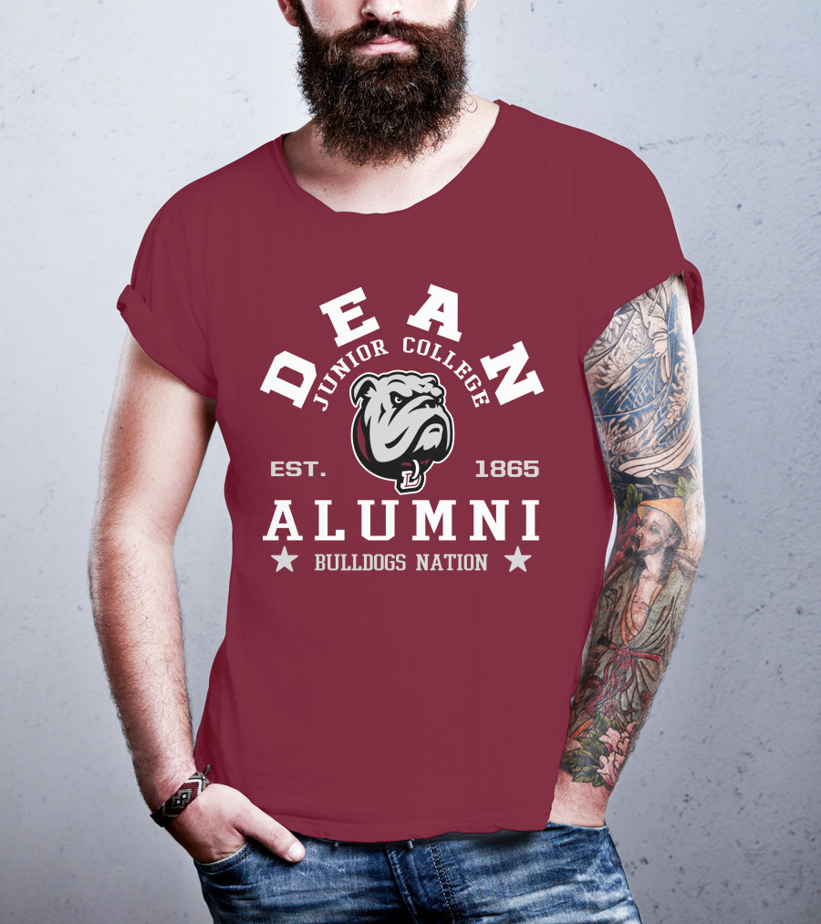 Dean Junior College Alumni Bulldogs Nation Est. 1865 T-Shirt