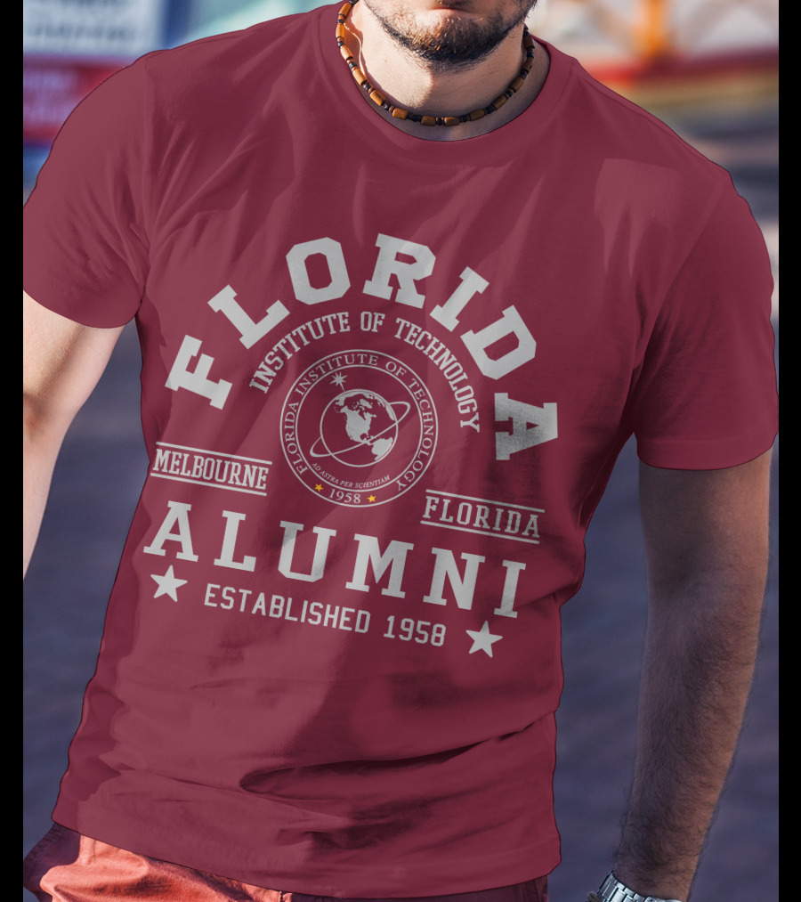 Florida Institute Of Technology Alumni Established 1958 Melbourne Florida T-Shirt