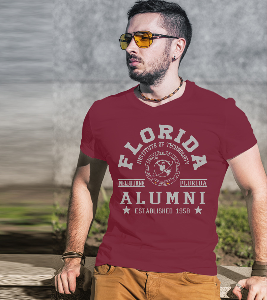 Florida Institute Of Technology Alumni Established 1958 Melbourne Florida T-Shirt
