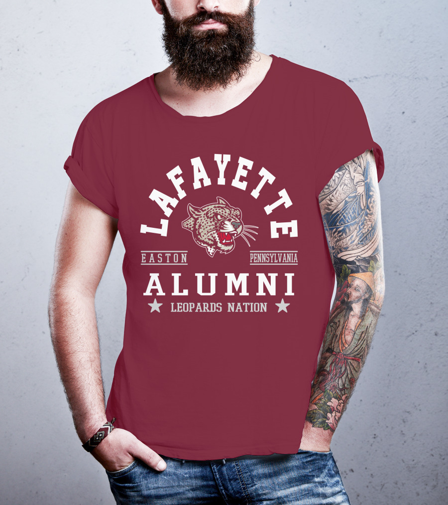 Lafayette College Alumni Leopards Nation Easton Pennsylvania T-Shirt