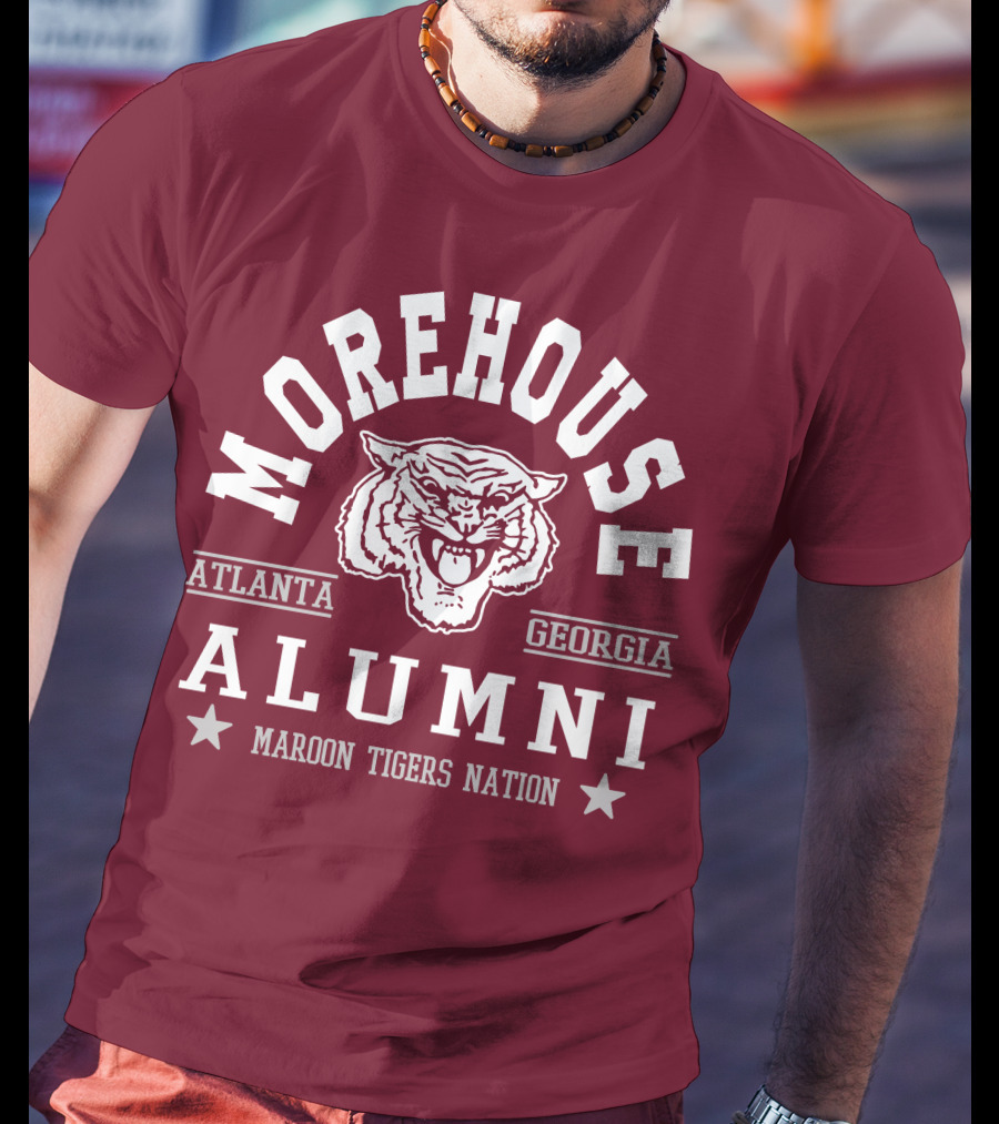 Morehouse College Alumni Maroon Tigers Nation Atlanta Georgia T-Shirt