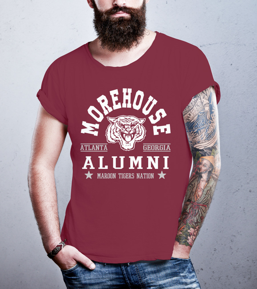 Morehouse College Alumni Maroon Tigers Nation Atlanta Georgia T-Shirt