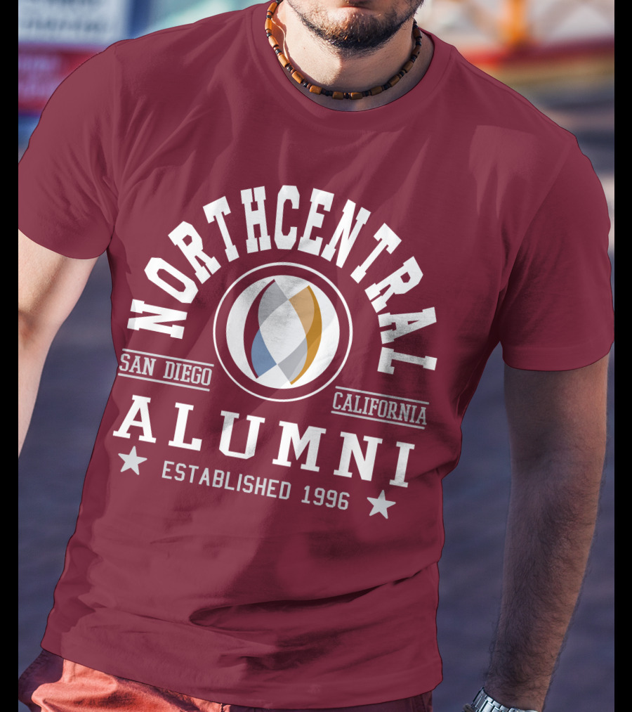 Northcentral Alumni San Diego California Established 1996 T-Shirt