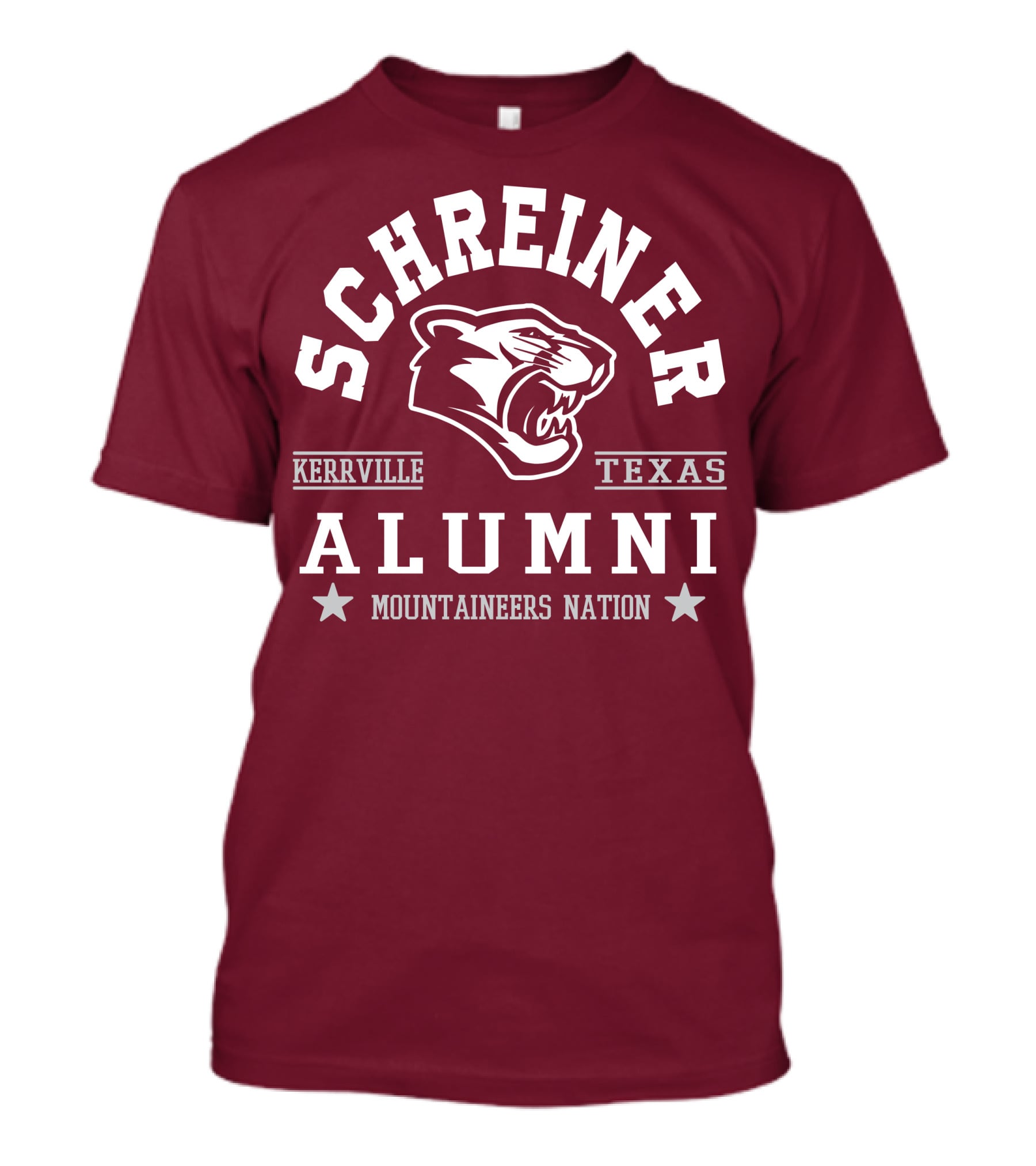 Schreiner Kerrville Texas Alumni Mountaineers Nation T-Shirt