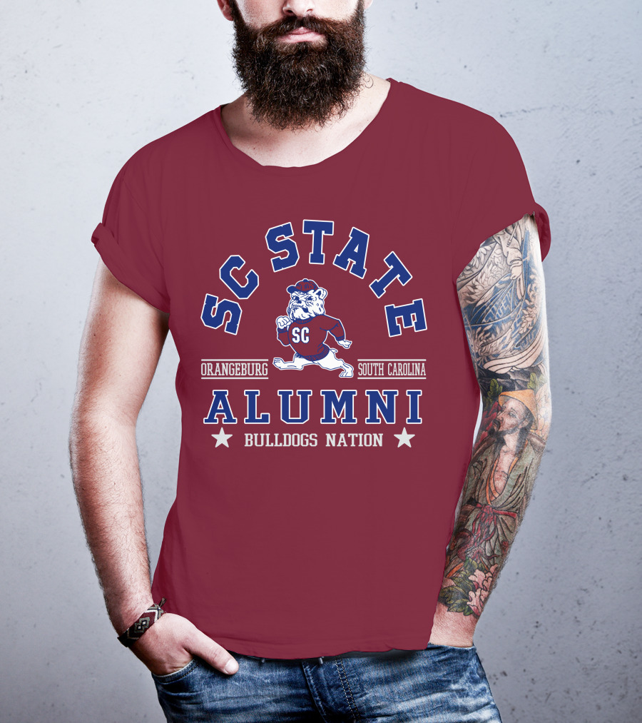 SC State Alumni Bulldogs Nation Orangeburg South Carolina T-Shirt