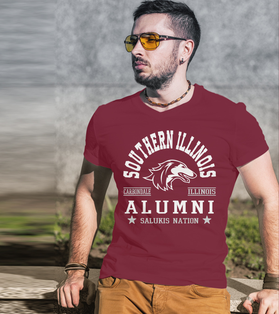 Southern Illinois Carbondale Salukis Alumni Nation T-Shirt