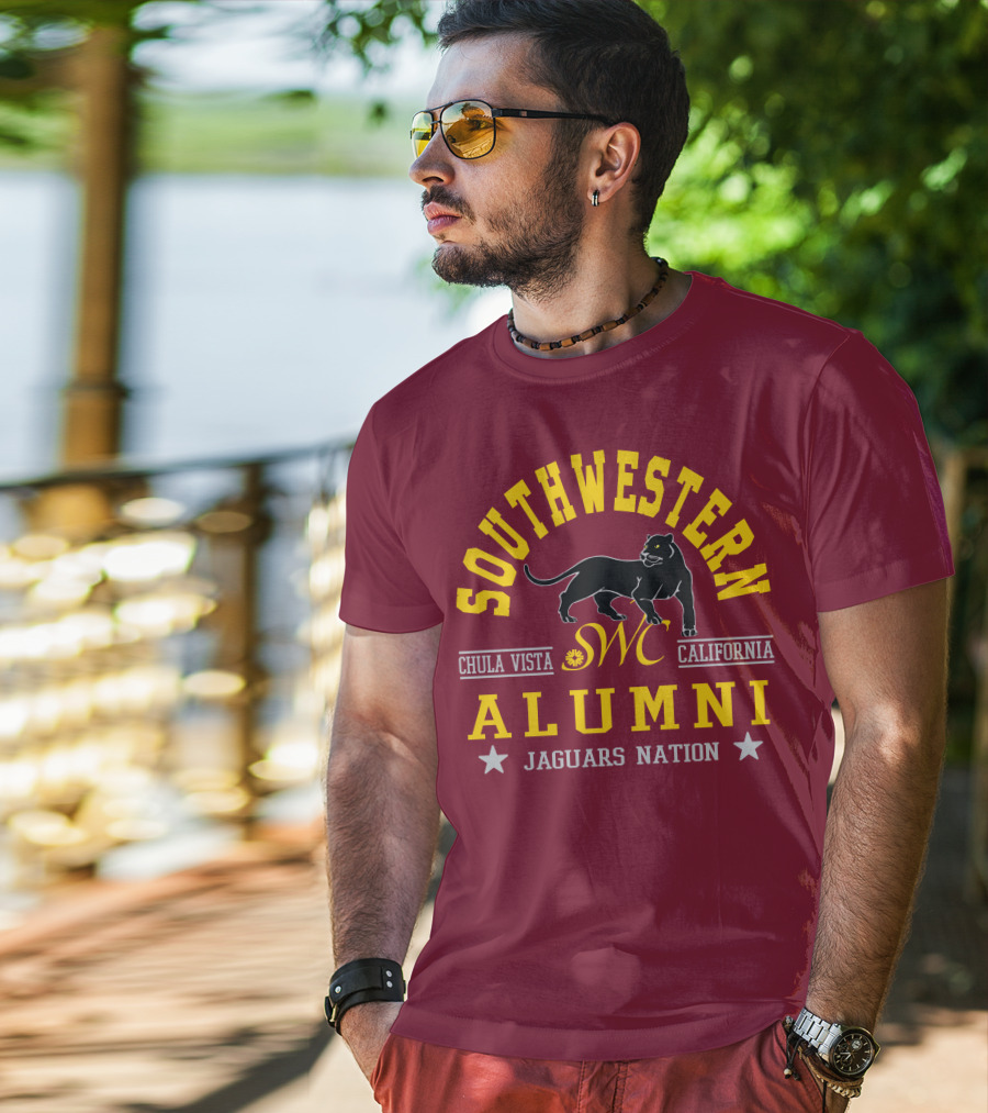 Southwestern Alumni Chula Vista California Jaguars Nation SWC T-Shirt