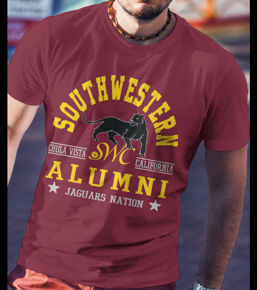 Southwestern Alumni Chula Vista California Jaguars Nation SWC T-Shirt
