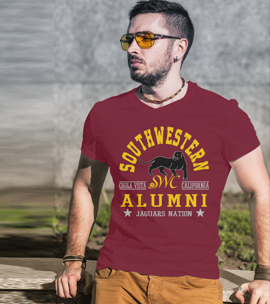 Southwestern Alumni Chula Vista California Jaguars Nation SWC T-Shirt