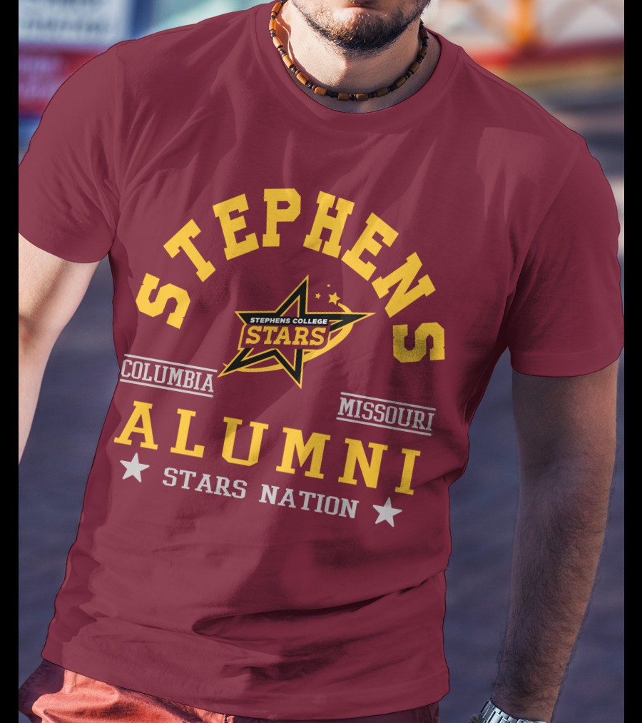Stephens College Stars Alumni Columbia Missouri Stars Nation T-Shirt
