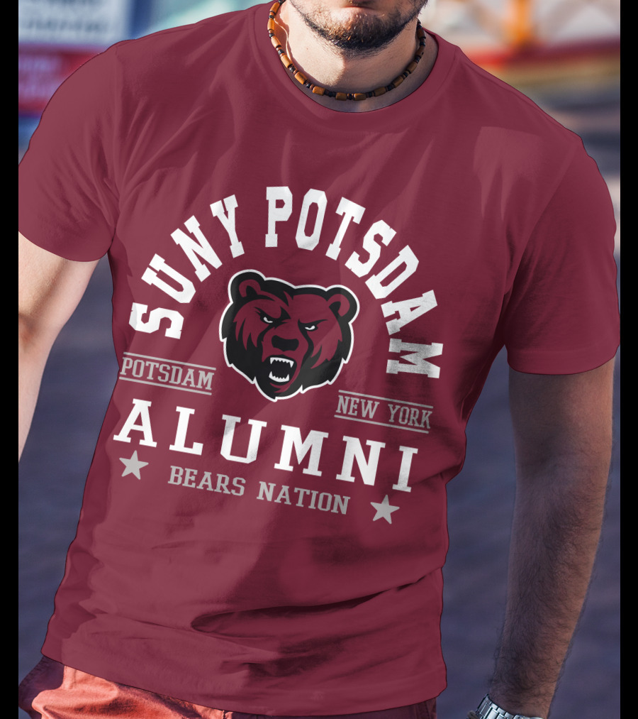 SUNY Potsdam Alumni Bears Nation New York T-Shirt