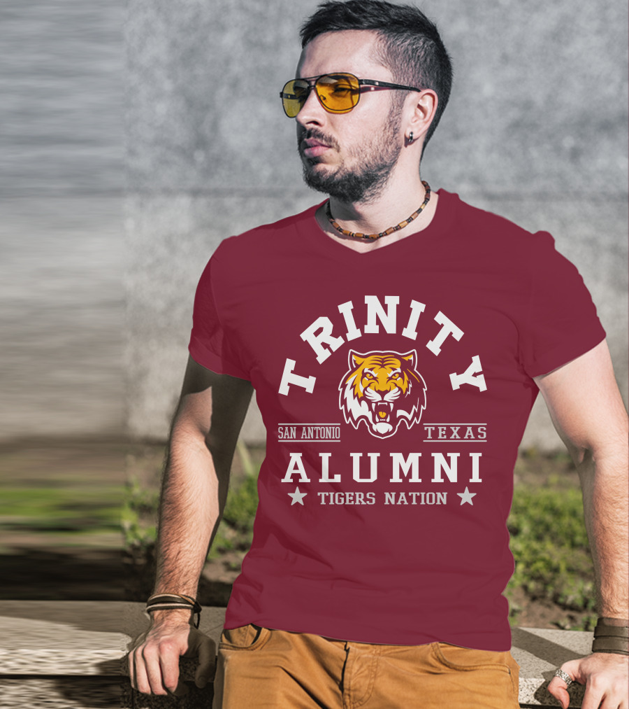 Trinity University San Antonio Texas Alumni Tigers Nation T-Shirt