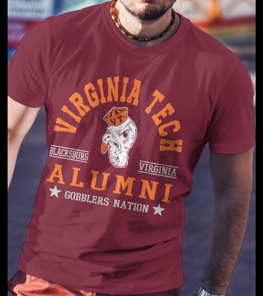 Virginia Tech Alumni Gobblers Nation Blacksburg Virginia T-Shirt