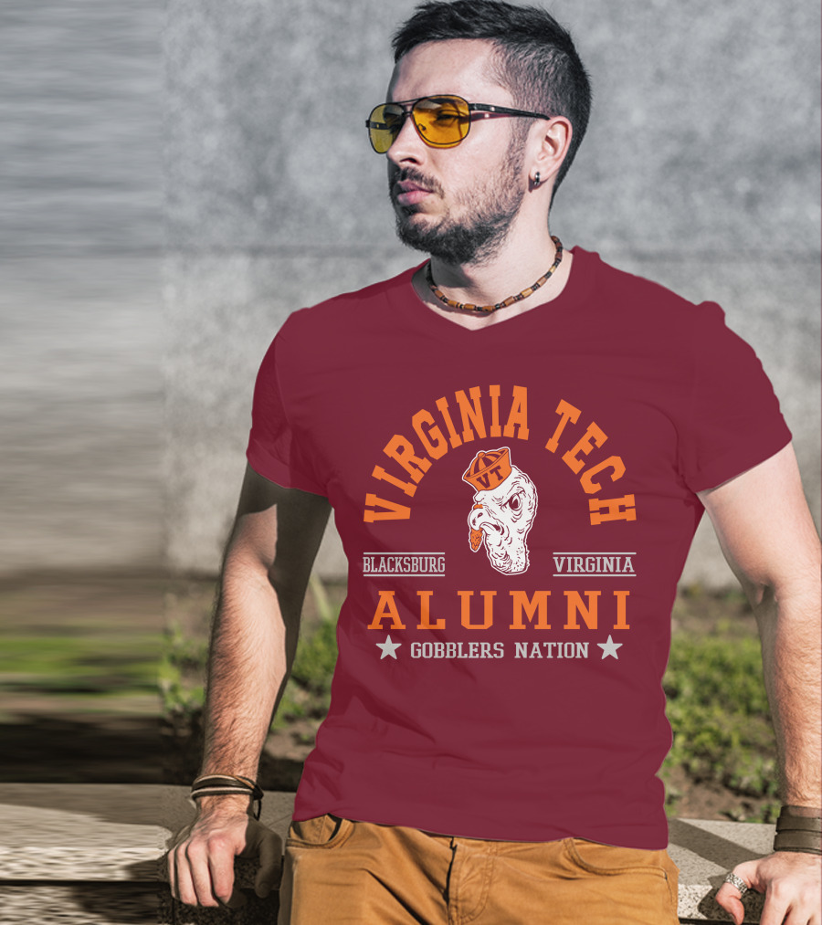 Virginia Tech Alumni Gobblers Nation Blacksburg Virginia T-Shirt