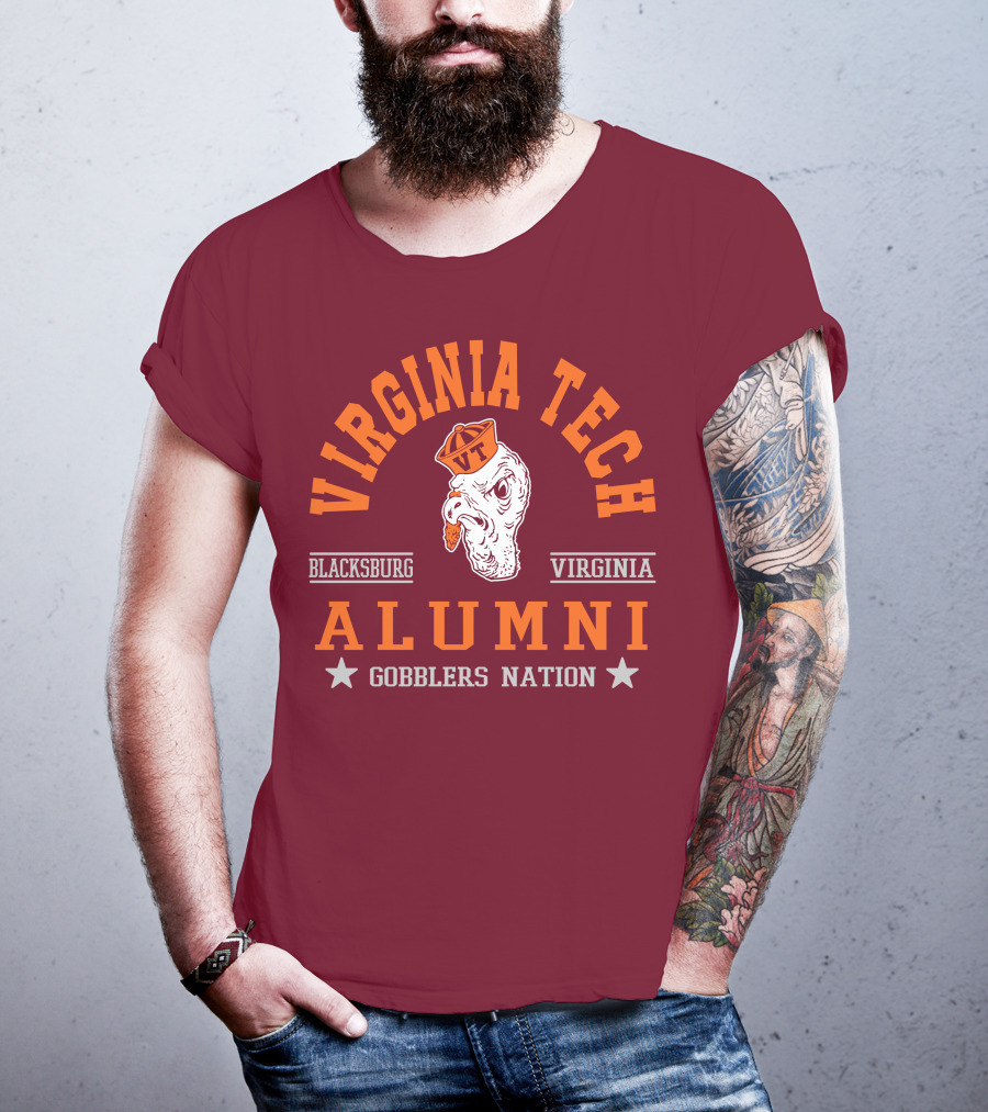 Virginia Tech Alumni Gobblers Nation Blacksburg Virginia T-Shirt