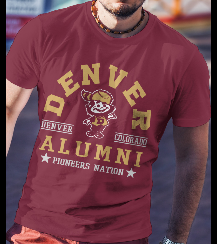 Denver Colorado Alumni Pioneers Nation T-Shirt