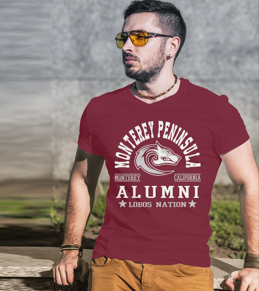Monterey Peninsula College California Alumni Lobos Nation T-Shirt