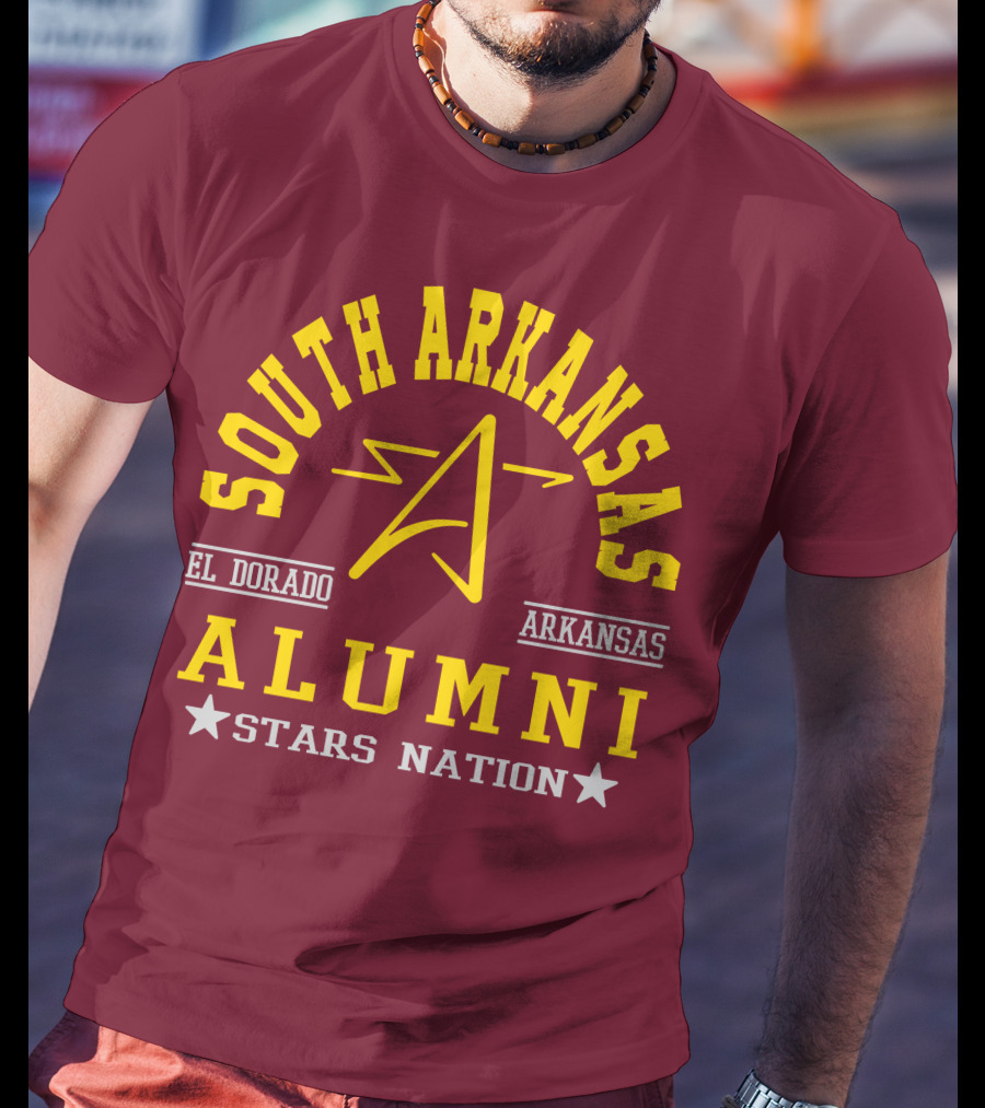 South Arkansas El Dorado Alumni Stars Nation Arkansas T-Shirt