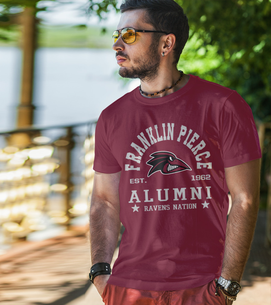 Franklin Pierce Alumni Ravens Nation Est. 1962 T-Shirt
