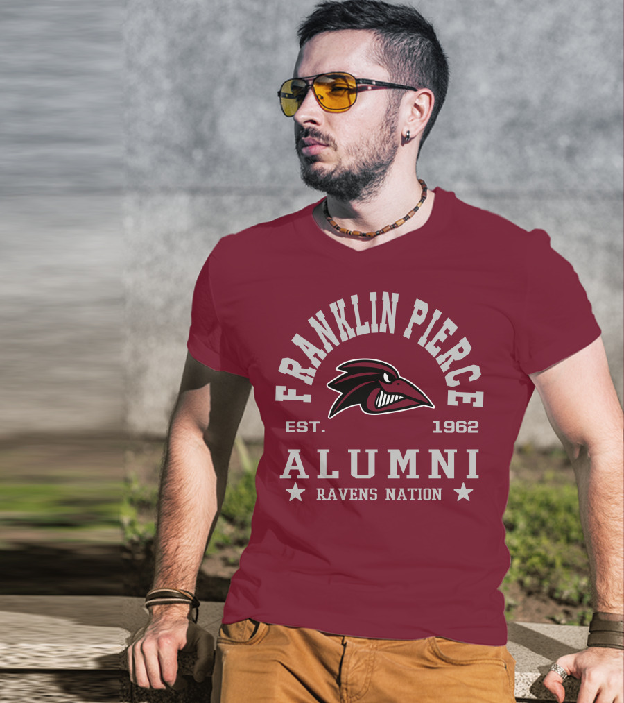Franklin Pierce Alumni Ravens Nation Est. 1962 T-Shirt