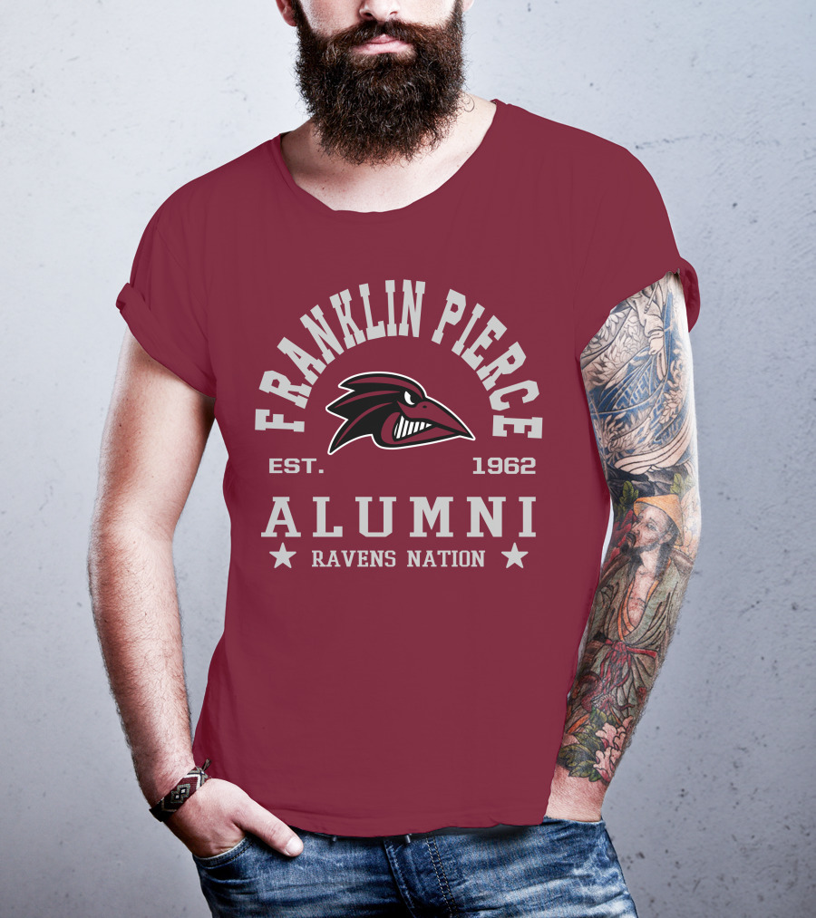 Franklin Pierce Alumni Ravens Nation Est. 1962 T-Shirt