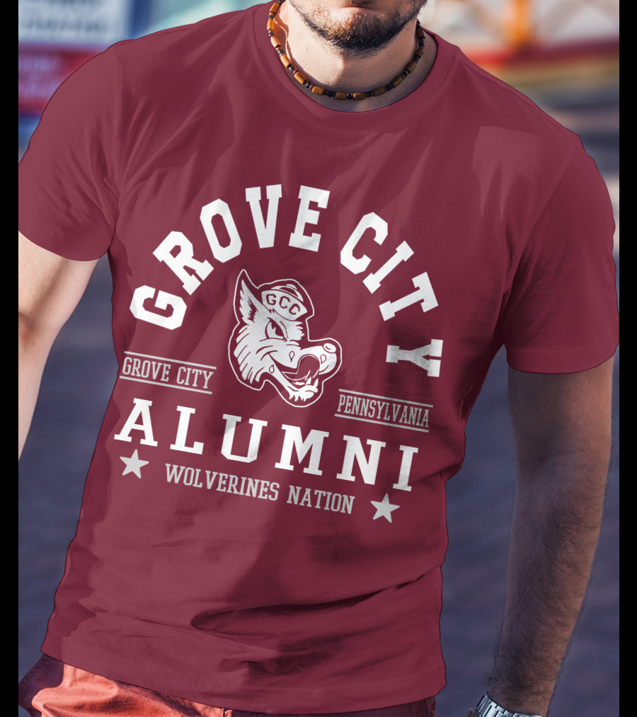 Grove City College Alumni Wolverines Nation Pennsylvania T-Shirt