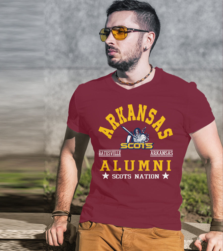 Arkansas Scots Alumni Batesville Arkansas Scots Nation T-Shirt