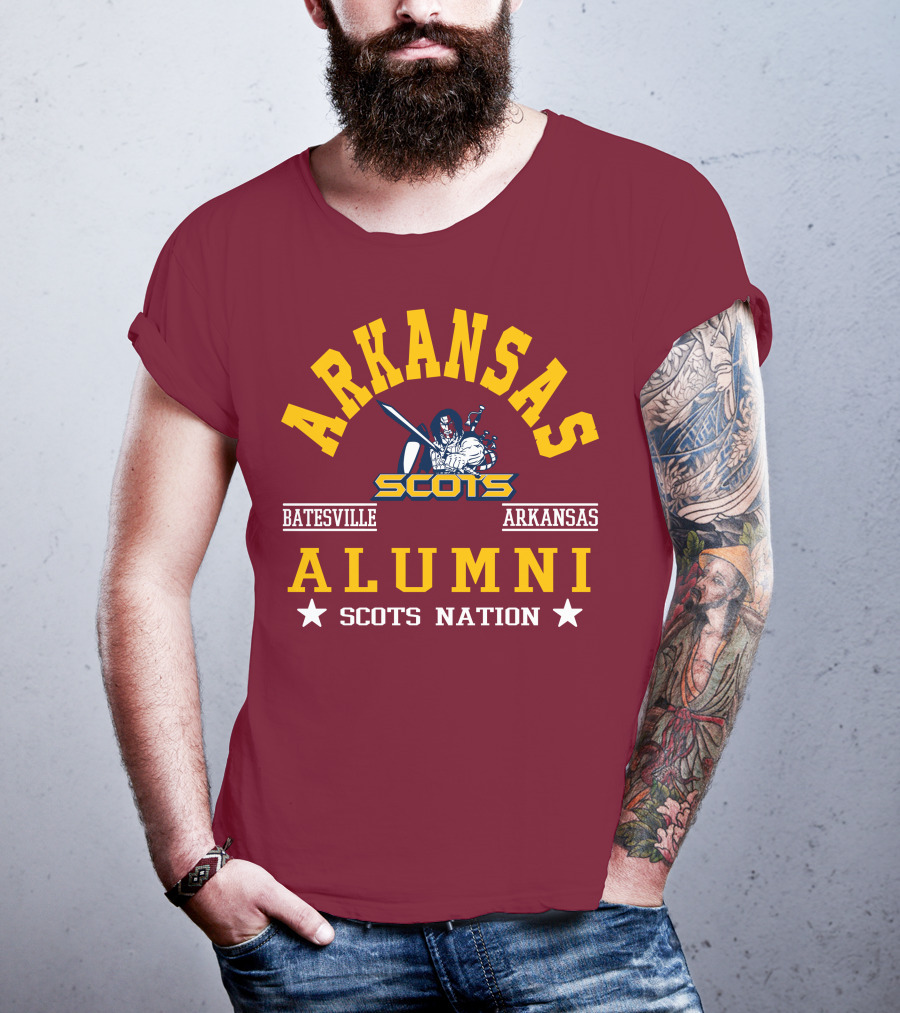 Arkansas Scots Alumni Batesville Arkansas Scots Nation T-Shirt