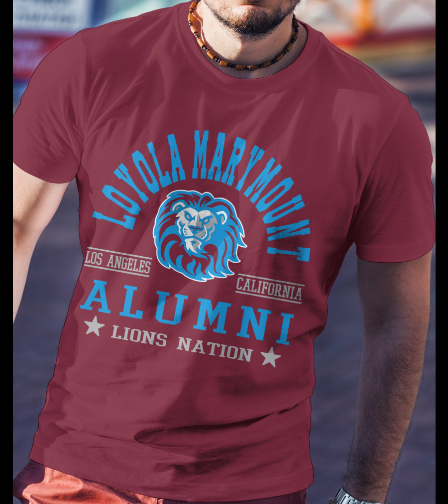 Loyola Marymount University Alumni Lions Nation Los Angeles California T-Shirt