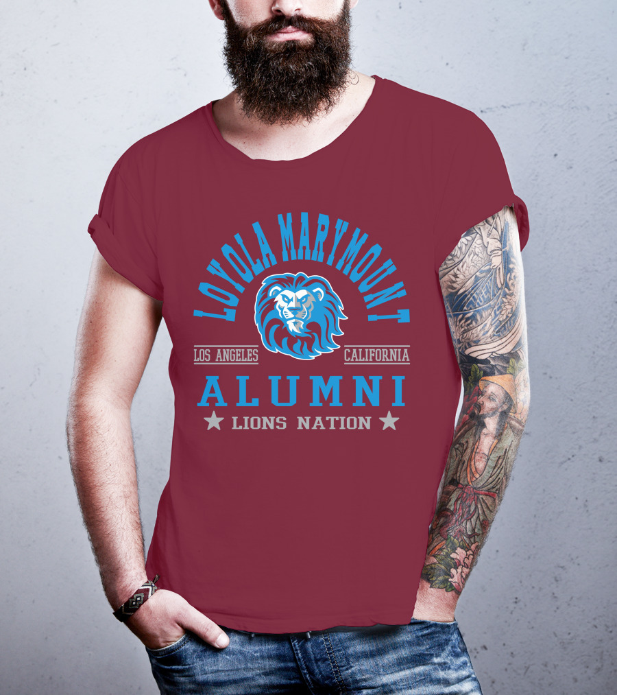 Loyola Marymount University Alumni Lions Nation Los Angeles California T-Shirt