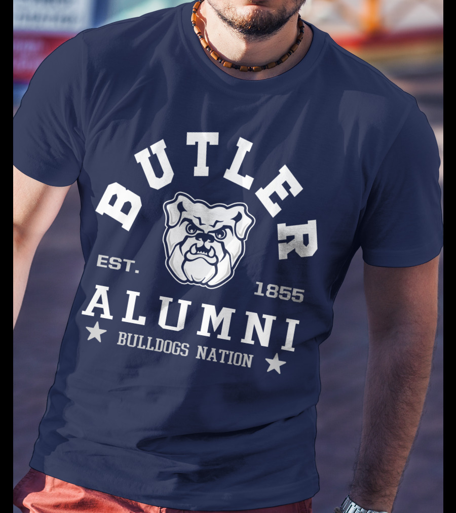 Butler Alumni Bulldogs Nation Est. 1855 T-Shirt
