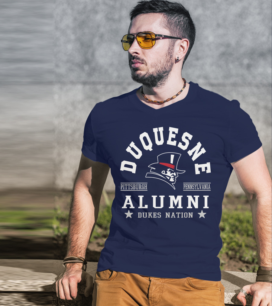 Duquesne Alumni Pittsburgh Pennsylvania Dukes Nation T-Shirt