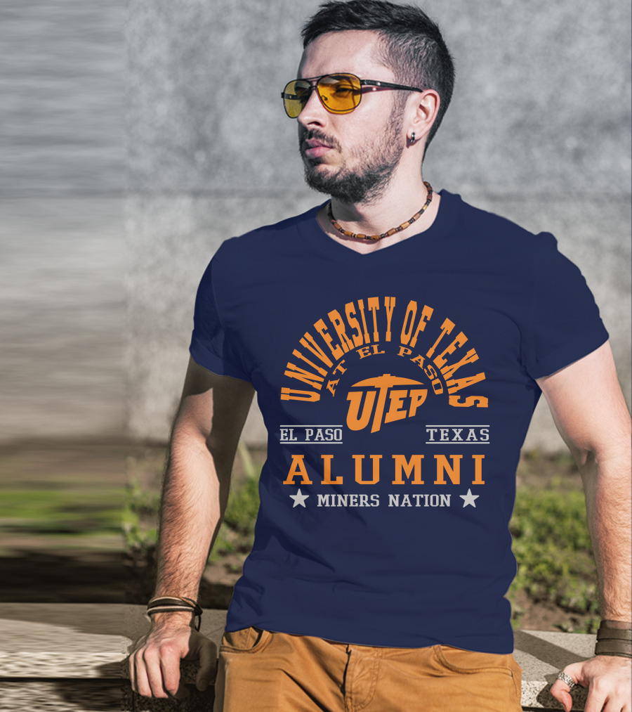 University Of Texas At El Paso UTEP Alumni Miners Nation El Paso Texas T-Shirt