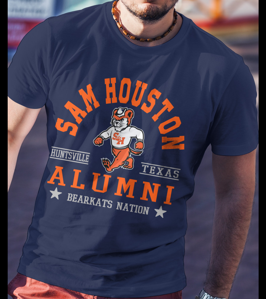 Sam Houston Alumni Bearkats Nation Huntsville Texas T-Shirt