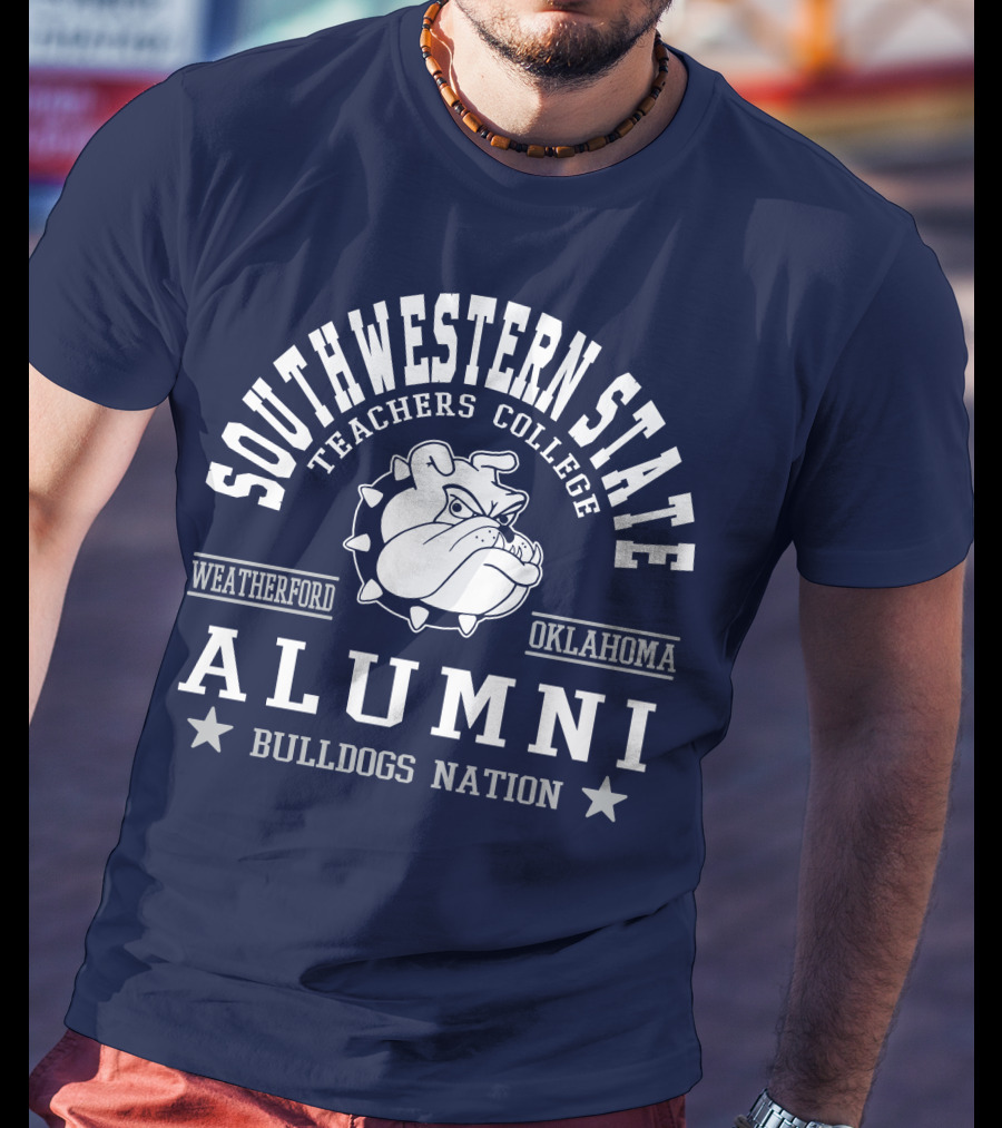 Southwestern State Teachers College Alumni Bulldogs Nation Weatherford Oklahoma T-Shirt