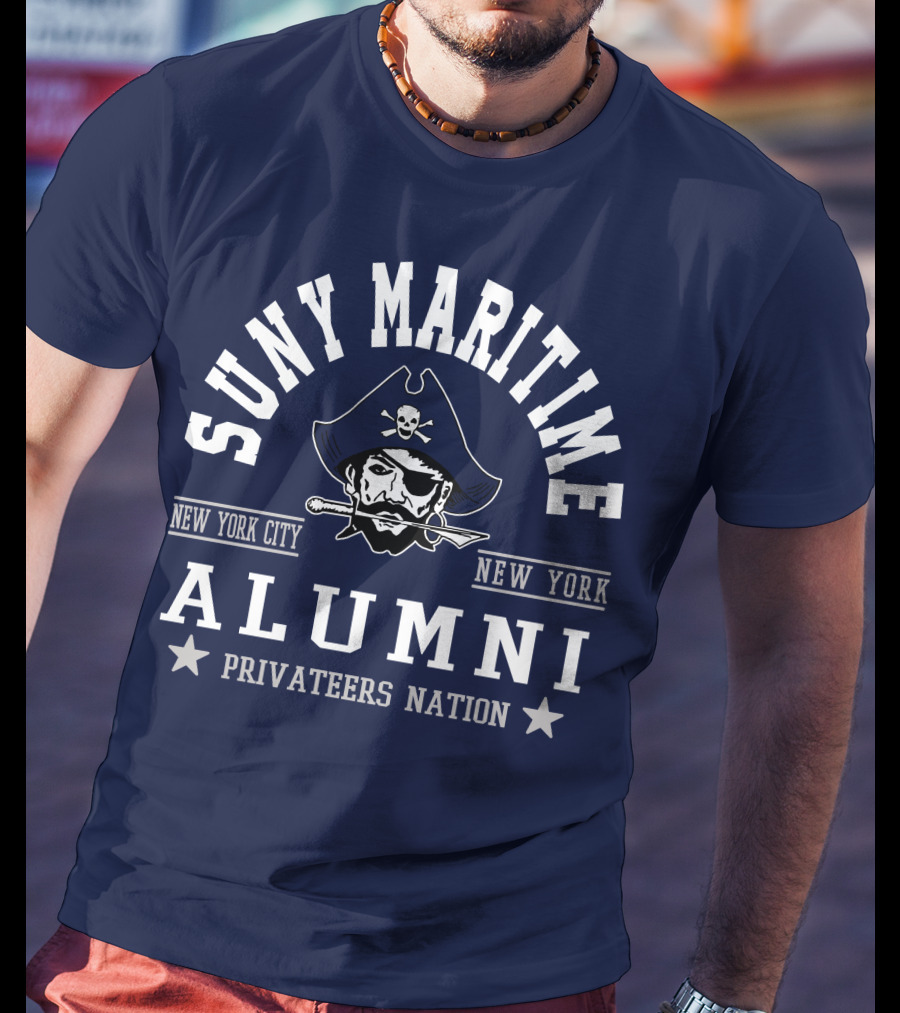 SUNY Maritime Alumni Privateers Nation New York City T-Shirt