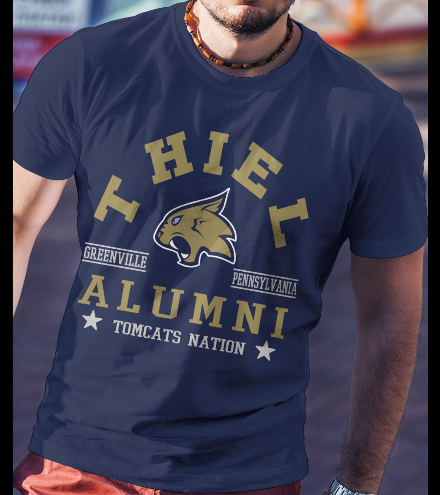 Thiel Alumni Tomcats Nation Greenville Pennsylvania T-Shirt