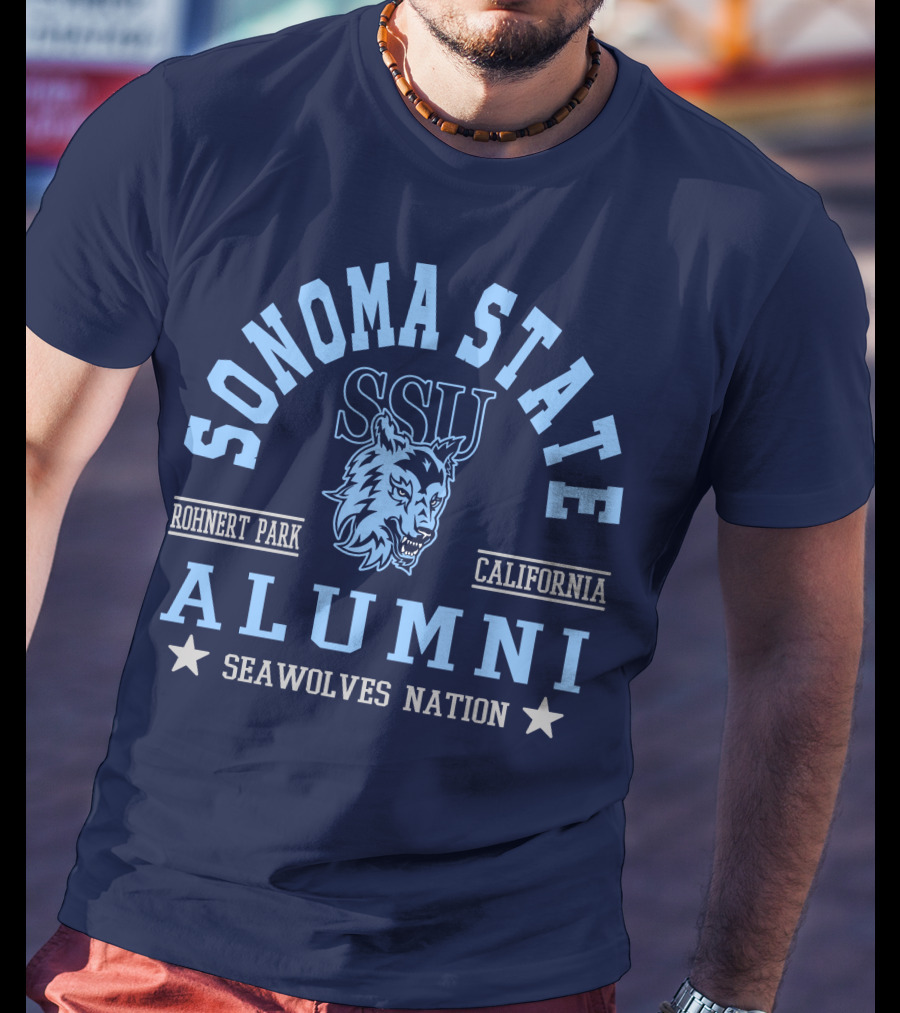 Sonoma State Alumni SSU Seawolves Nation Rohnert Park California T-Shirt