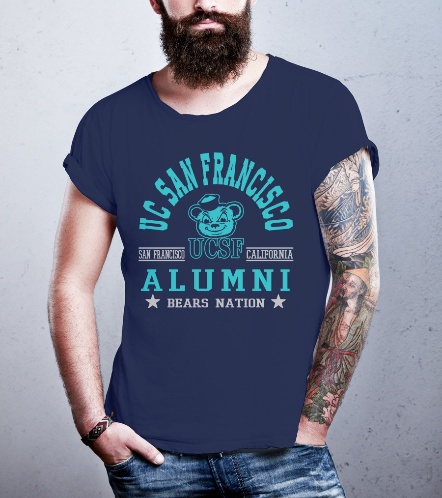 UC San Francisco California UCSF Alumni Bears Nation T-Shirt
