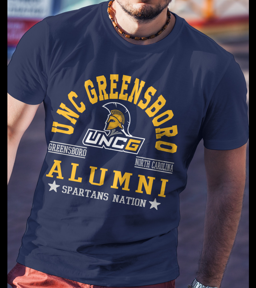 UNC Greensboro Alumni Spartans Nation North Carolina UNCG T-Shirt
