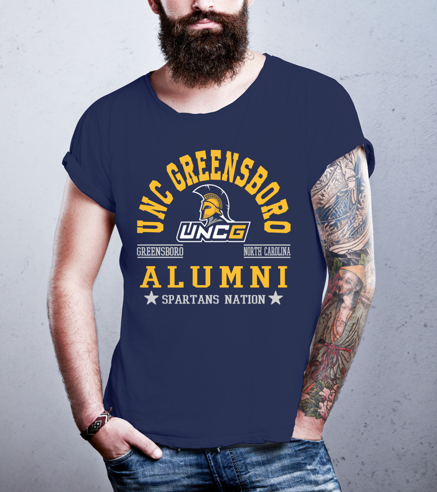UNC Greensboro Alumni Spartans Nation North Carolina UNCG T-Shirt