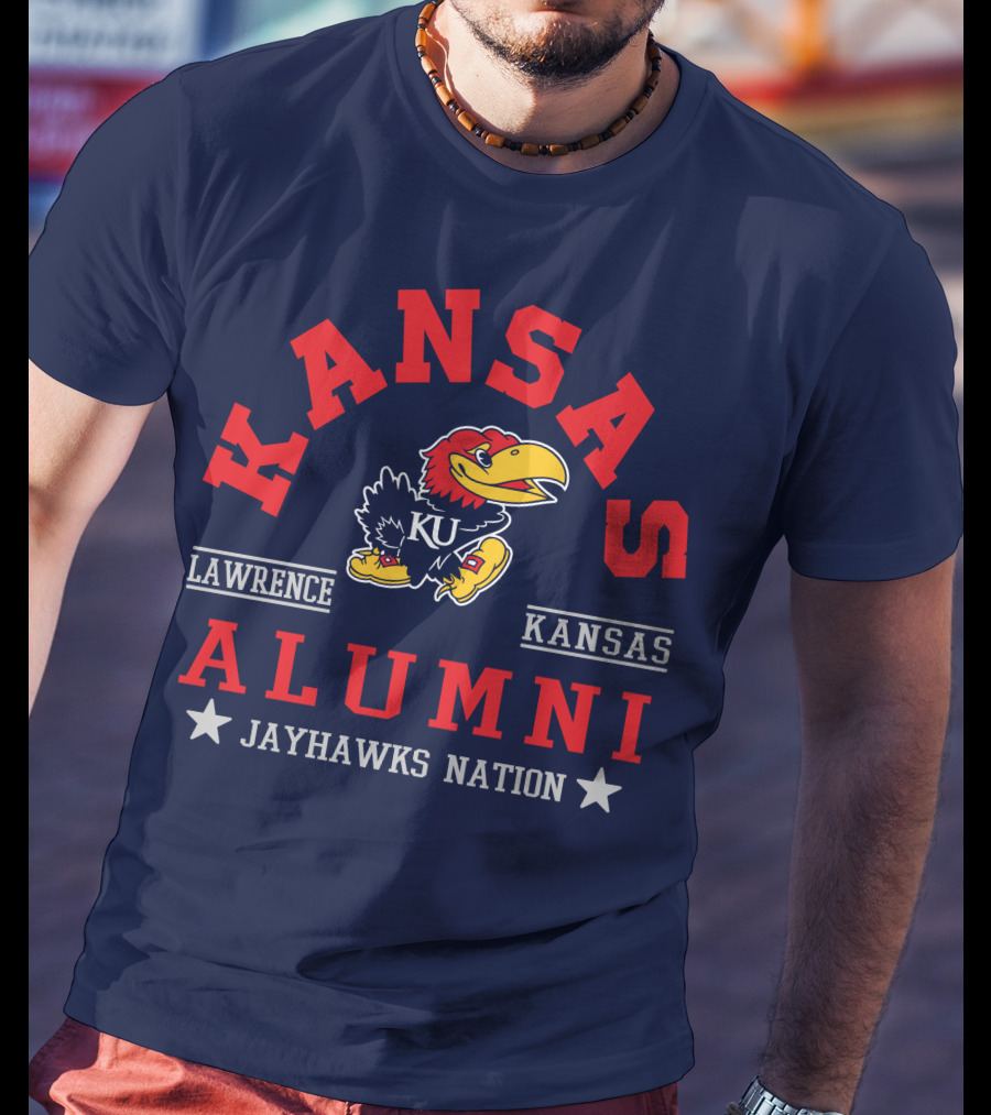 Kansas Alumni Jayhawks Nation Lawrence Kansas T-Shirt
