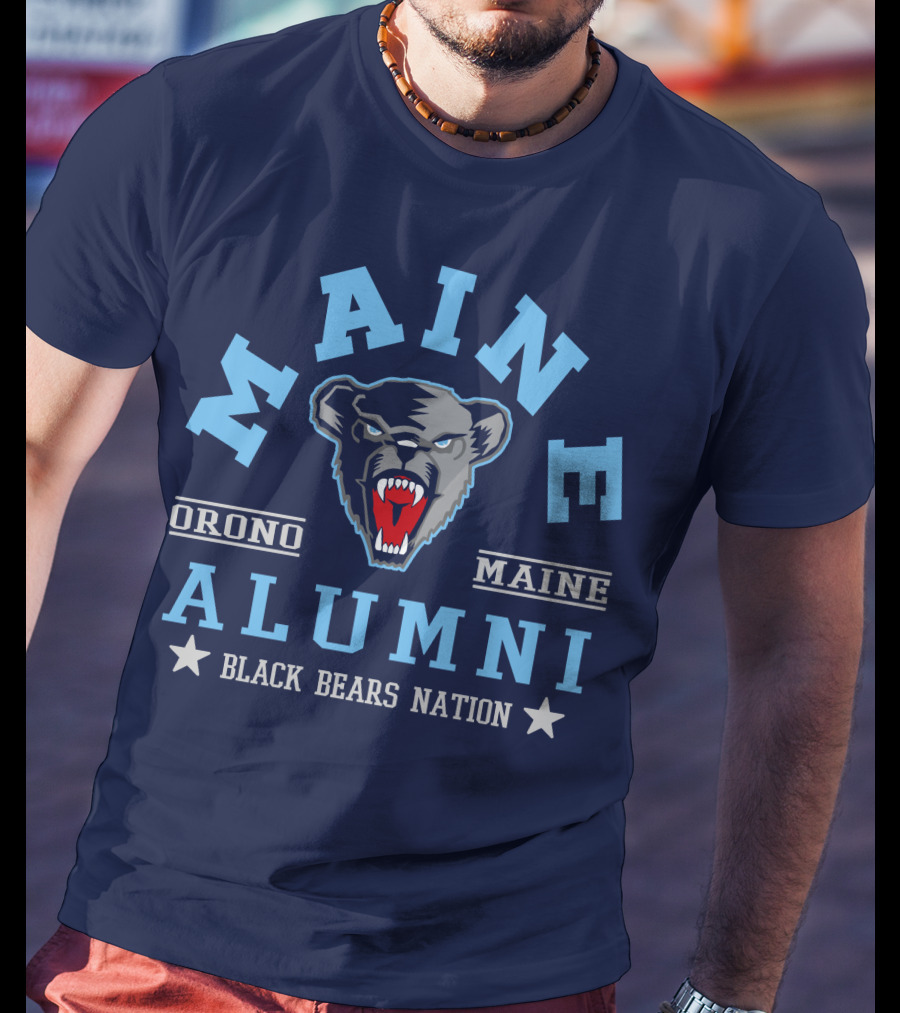 Maine Orono Alumni Black Bears Nation T-Shirt