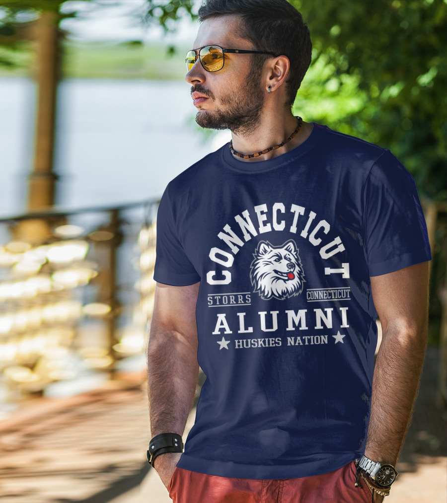 Connecticut Storrs Alumni Huskies Nation T-Shirt